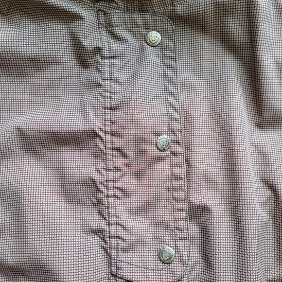 Sunice Windbreaker Jacket Women's Size L Brown Check - Picture 6 of 16